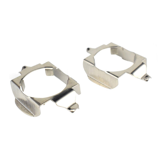 1 Pair LED Headlight H7 Clip Adapter Holder Suitable For Toyota Camry & Mercedes-Benz-0
