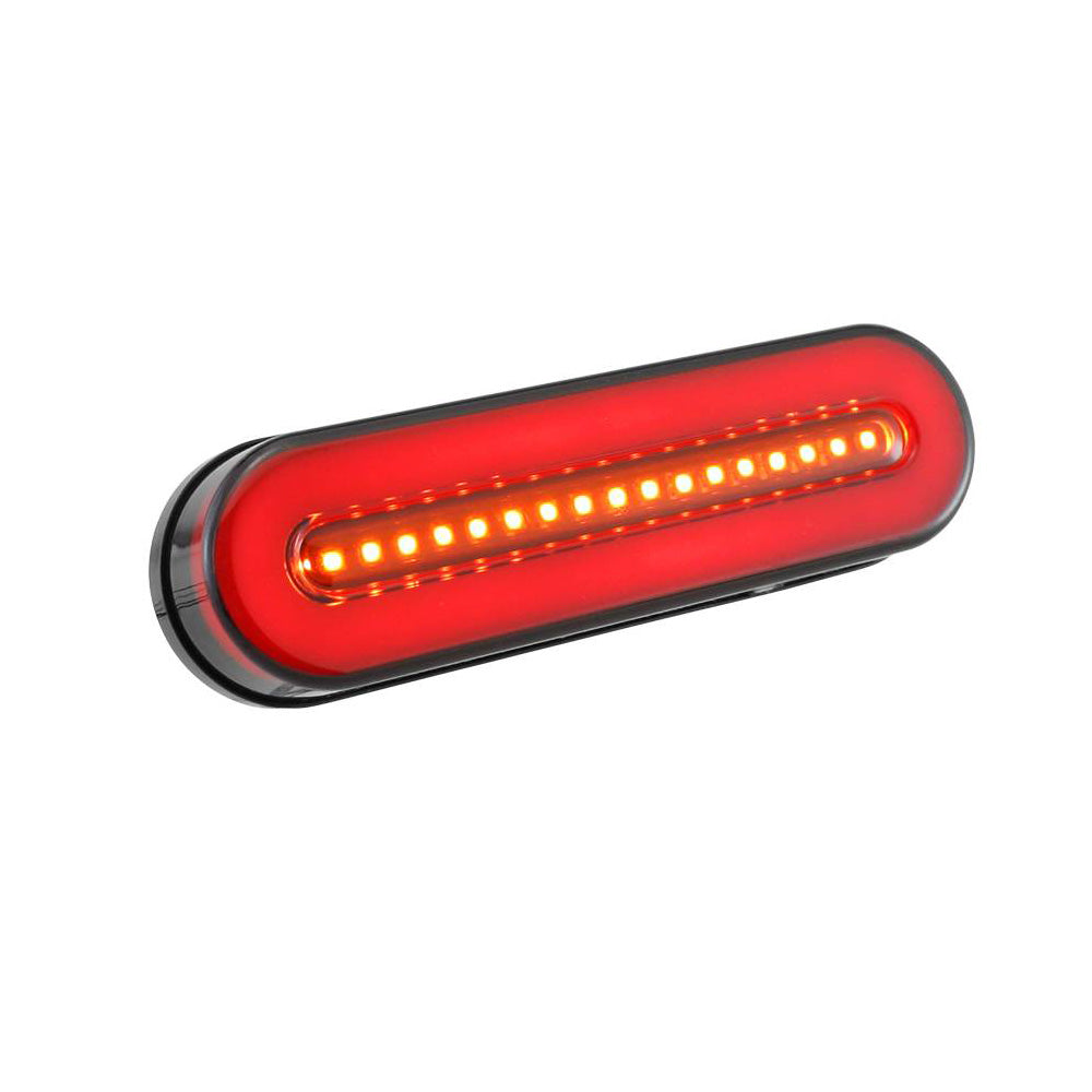 2X Tail Lights 18 LED Stop Flowing Turn Signal Brake Rear Truck Trailer ATV UTV-0