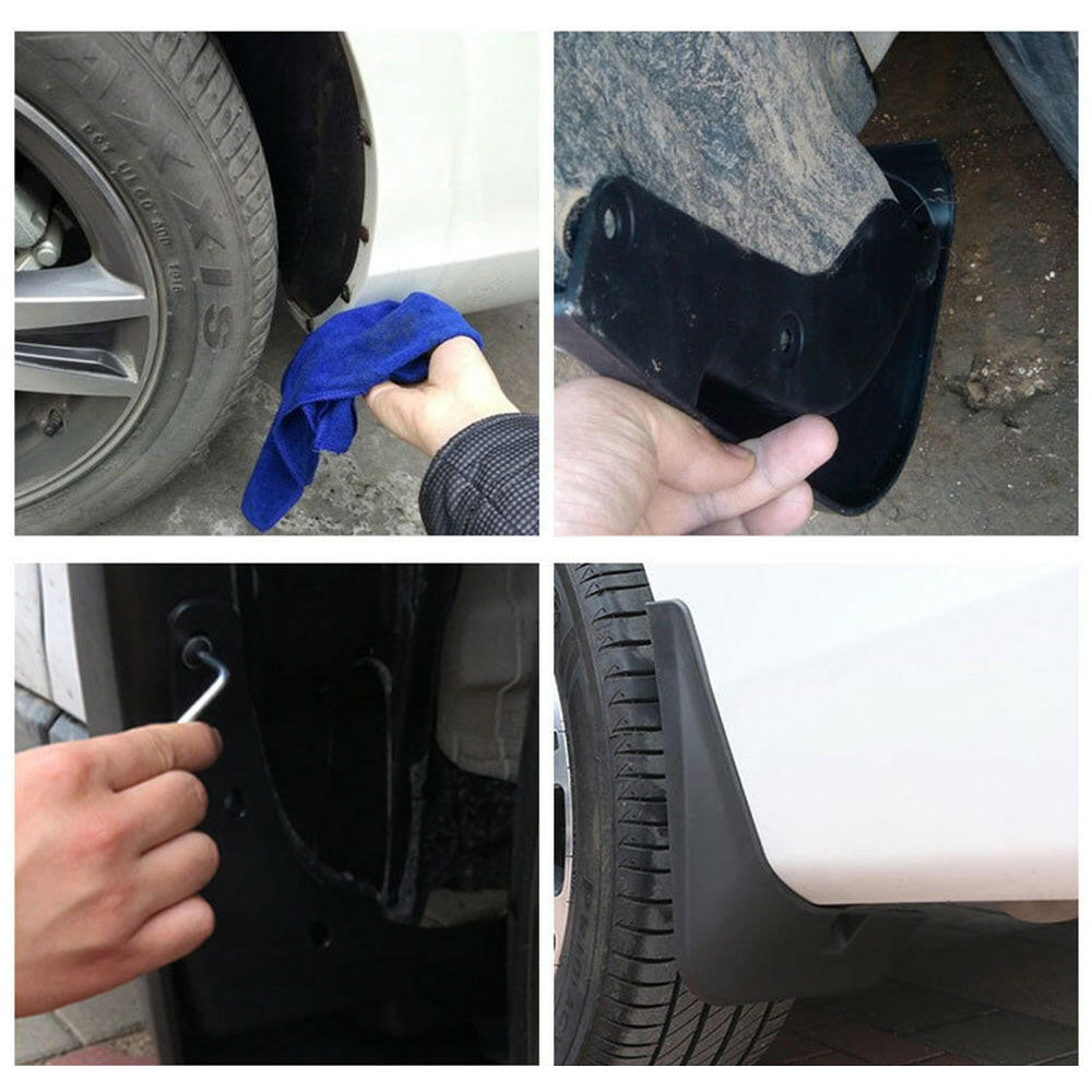 Car Mud Flaps Kit Suitable For Great Wall Cannon GWM Poer UTE NPW 2.0L GW4D20 2020–2022-3