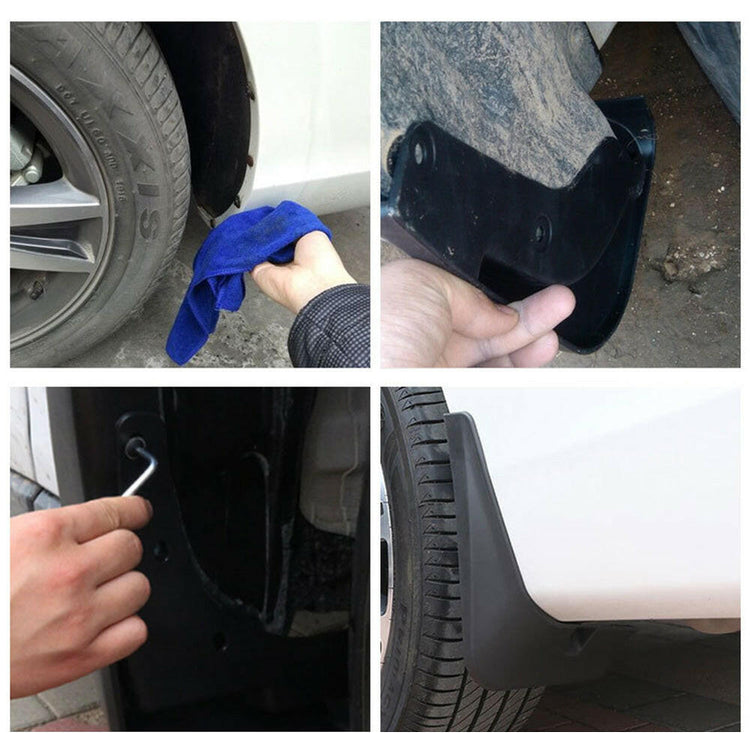 Car Mud Flaps Kit Suitable For Great Wall Cannon GWM Poer UTE NPW 2.0L GW4D20 2020–2022-3