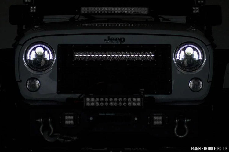50 Inch Black Series LED Light Bar Curved Dual Row Cool White DRL