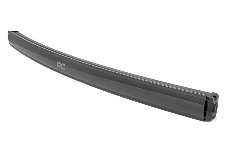 50 Inch Black Series LED Light Bar Curved Dual Row Cool White DRL