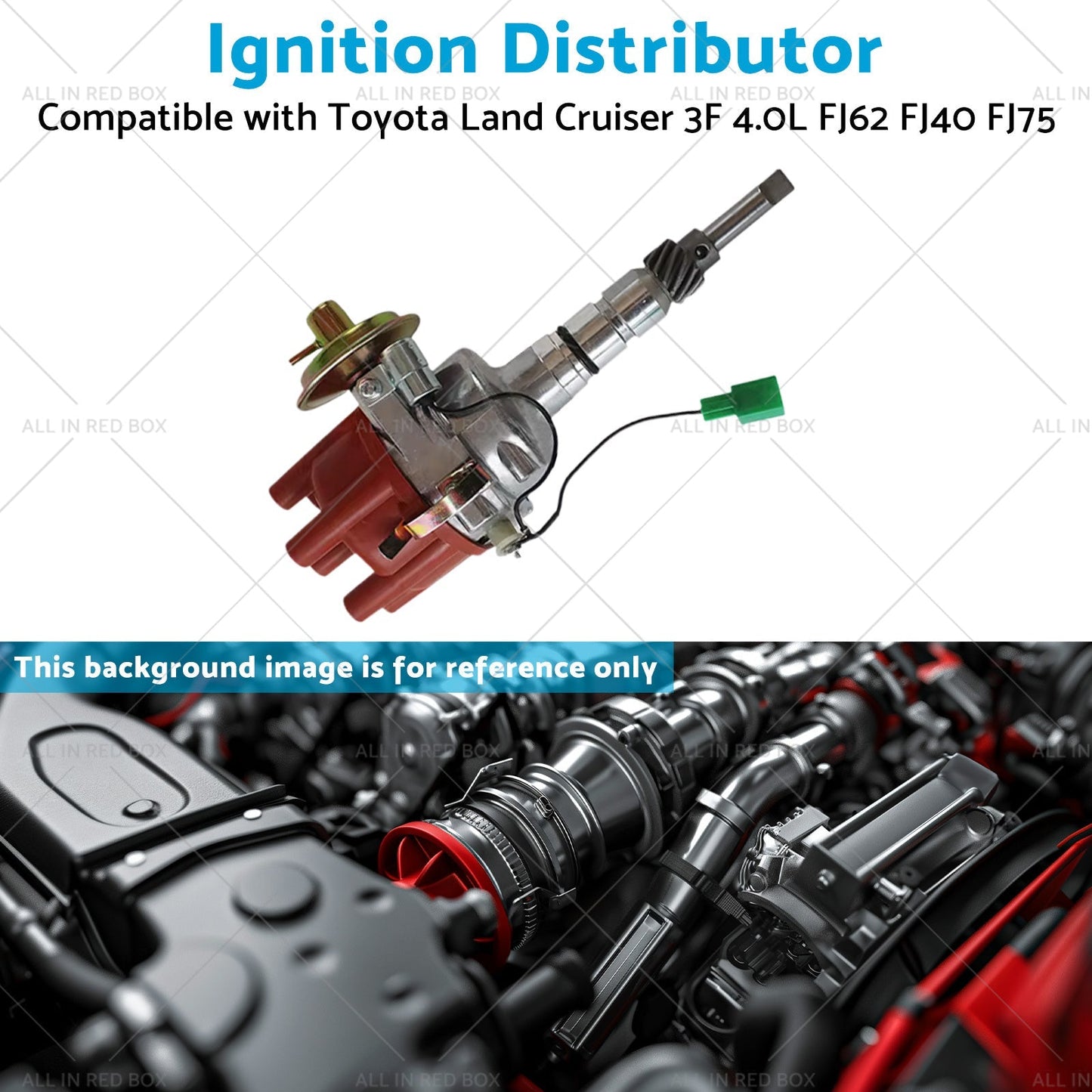 19100 - 61180 Distributor Suitable for Toyota Land Cruiser 3F 4. 0L FJ62 FJ40 FJ75 - Frazy's Auto Parts
