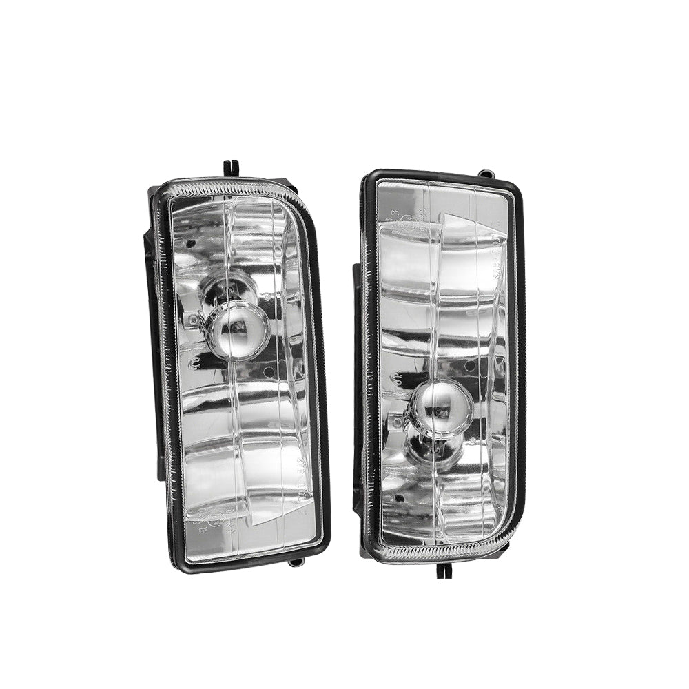 2x Fog Lights Driving Spot Lamps Black Housing Suitable For BMW E36 3 Series 1992-1998-1