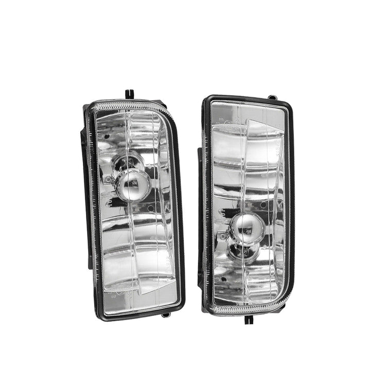 2x Fog Lights Driving Spot Lamps Black Housing Suitable For BMW E36 3 Series 1992-1998-1