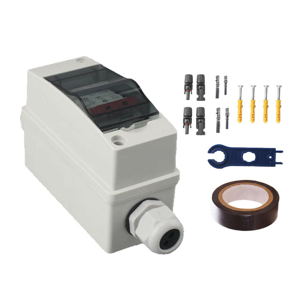 PV Isolator Switch DC 500V 32A IP65 Disconnect Circuit Breaker Suitable For Solar Panels-2