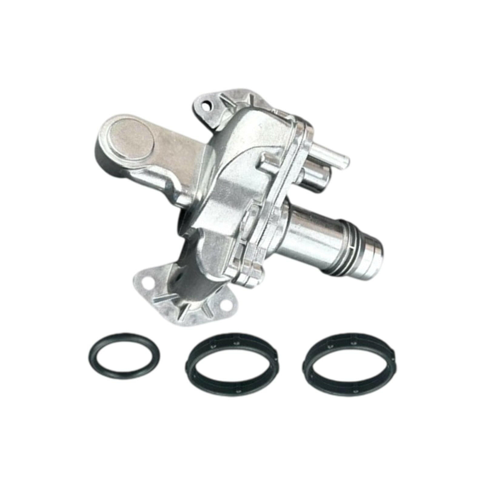 Aluminum Thermostat Housing with O-Ring Suitable For Ford Territory SZ 2.7L 2011-2016-0