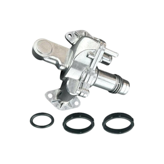 Aluminum Thermostat Housing with O-Ring Suitable For Ford Territory SZ 2.7L 2011-2016-0