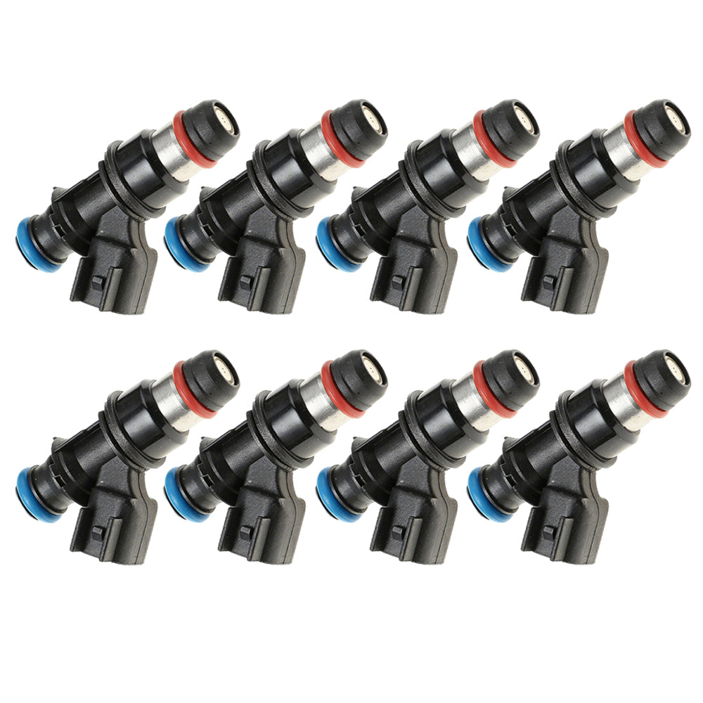 8x Fuel Injector Suitable For GMC Sierra 1500 2500 3500 HD 4.8 5.3 6.0L-0