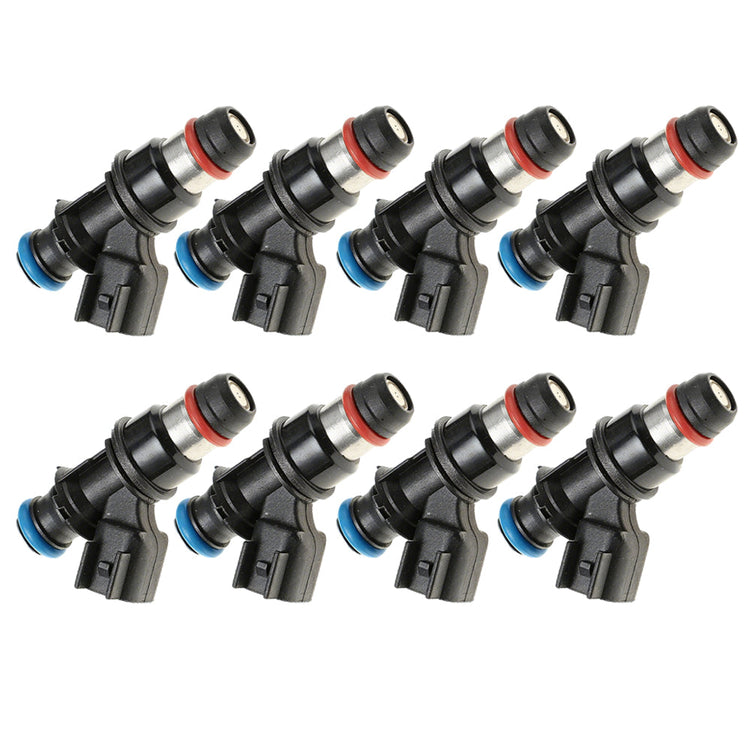 8x Fuel Injector Suitable For GMC Sierra 1500 2500 3500 HD 4.8 5.3 6.0L-0
