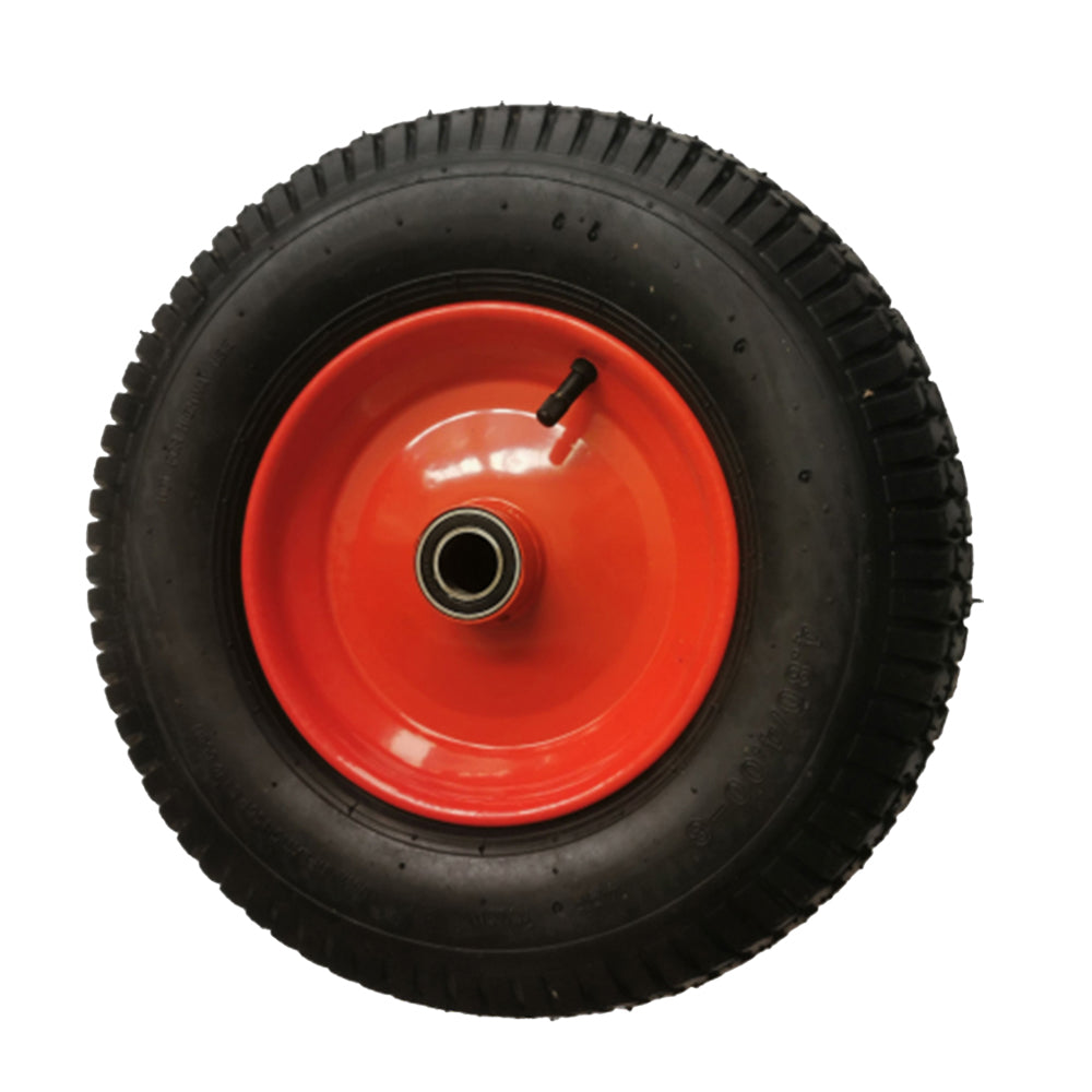 16" Pneumatic Tire with Steel Rim 25.4mm Bore Suitable For Hand Trolley or Cart-0
