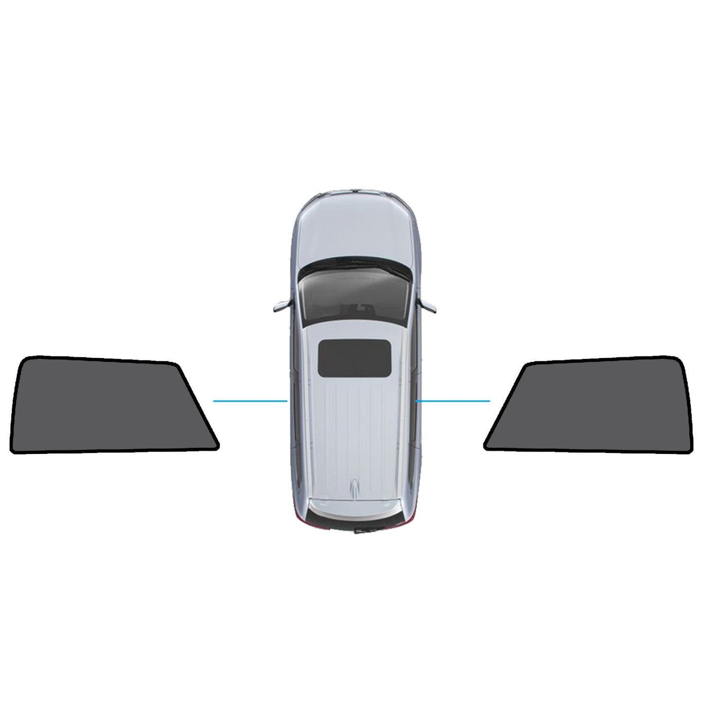 Magnetic Mesh Sun Blind Car Window Shade Suitable For Subaru Outback 2015-2020 Front & Rear-1