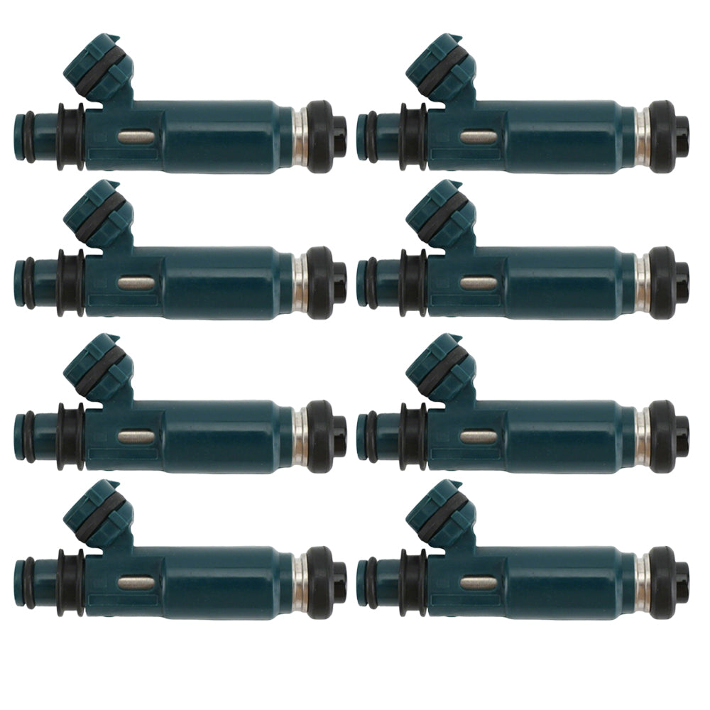 8x Fuel Injectors Suitable For Toyota Land Cruiser Lexus 4.7L V8 23250-50040-1