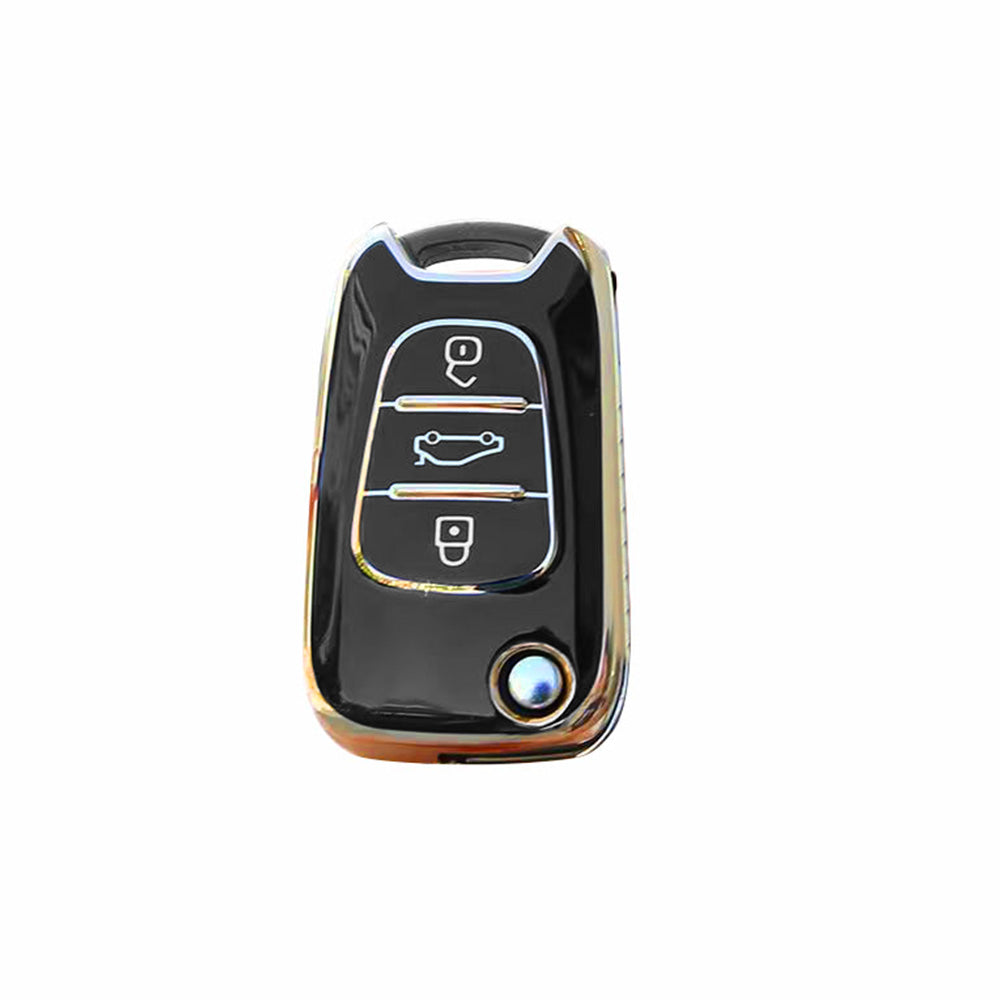 Remote Flip Key Cover Case Shell Protector Suitable For Hyundai i30 ix35-2