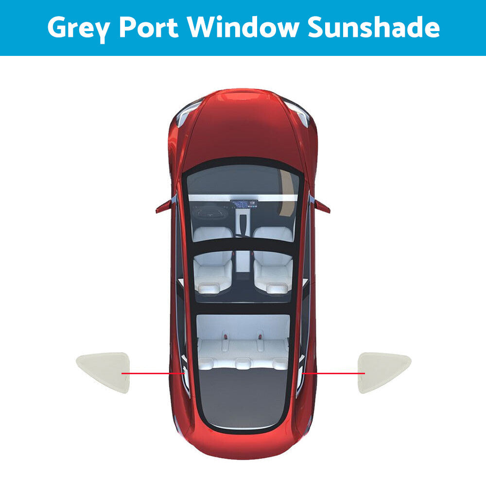 Glass Sunroof Shade Mesh Suitable For Tesla Model Y Sunroof Window UV Protection-6