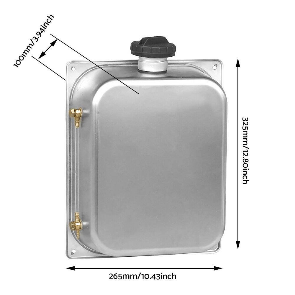 7L Stainless Steel Gas Fuel Tank Emergency Backup Suitable For Webasto Heater-2