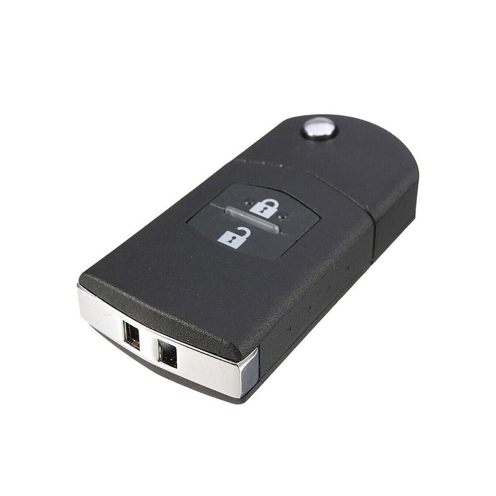 1x 2 - Buttons Car Key Case Cover Shell Suitable For Mazda 3 5 6 RX7 RX8 BT50 - Frazy's Auto Parts