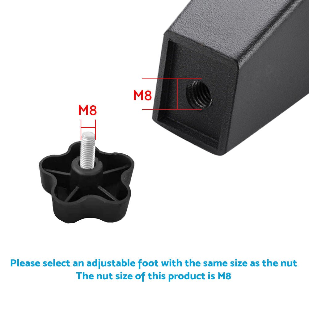1x Awning Brace Locking Knob 8mm Plum Blossom Suitable For Carefree Caravan RV 200 - 34120 - Frazy's Auto Parts