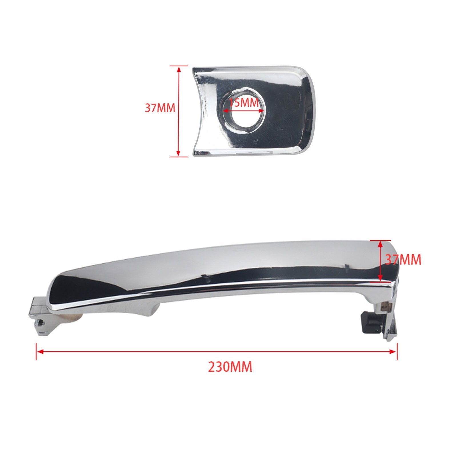 1x Front RH Exterior Door Handle Suitable For Nissan Murano Z50 3.5 VQ35DE 05 - 09 - Frazy's Auto Parts