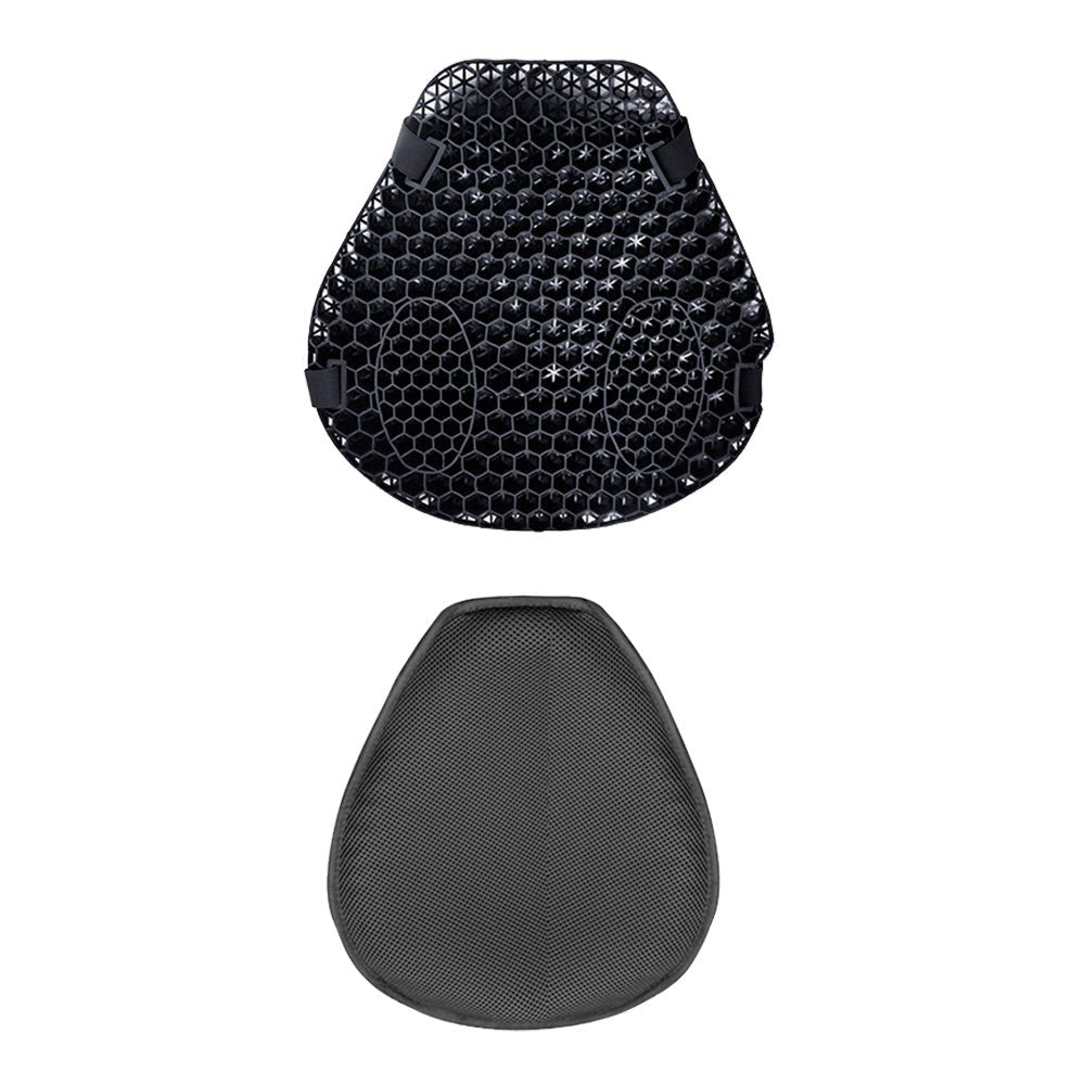 1x Motorcycle Comfort Gel Seat Cushion Suitable For Pressure Relief With or Without Sleeve - Frazy's Auto Parts