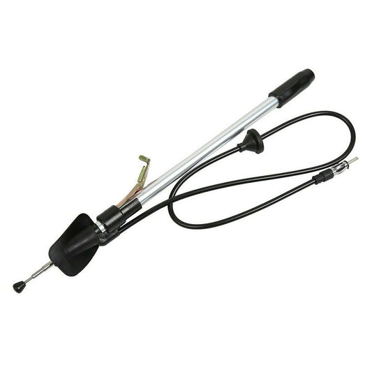 1x Radio Antenna Guard Mount Car Aerial 4 Sections Suitable For Nissan Navara D22 - Frazy's Auto Parts