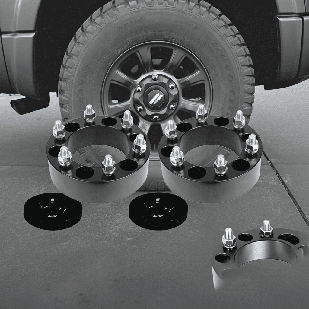 (2) 35mm 6x139.7 (5.5") M12x1.5 Wheel Spacers Suitable For Toyota Hilux Pajero Triton Ranger 2000 - 2023 - Frazy's Auto Parts