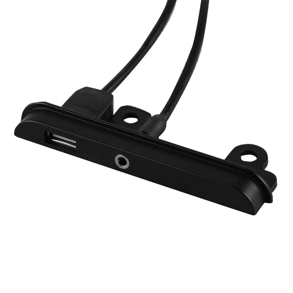 2 DIN Fascia Dash Kit with Side Trims, Brackets, USB & AUX Port Suitable For Toyota - Frazy's Auto Parts