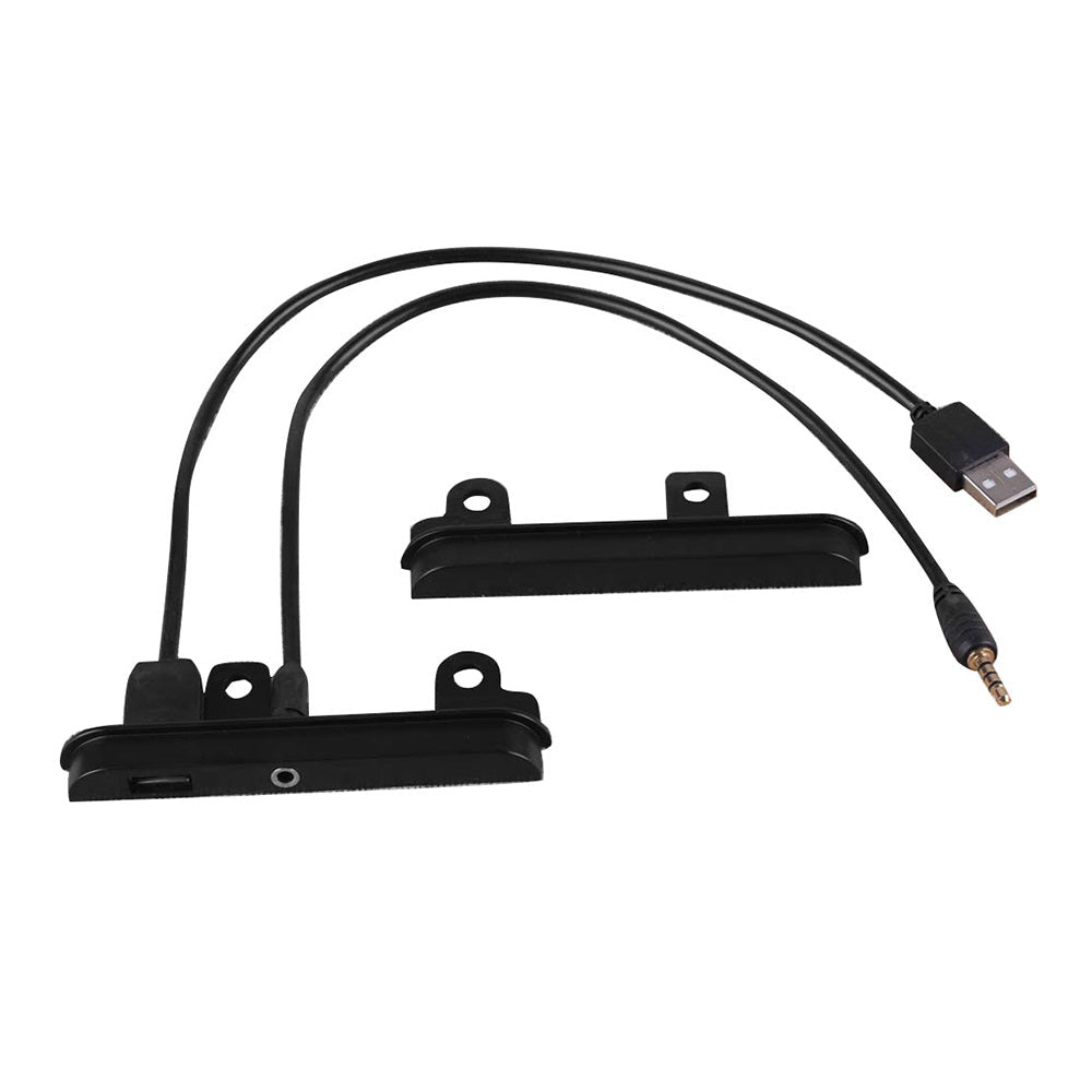 2 DIN Fascia Dash Kit with Side Trims, Brackets, USB & AUX Port Suitable For Toyota - Frazy's Auto Parts