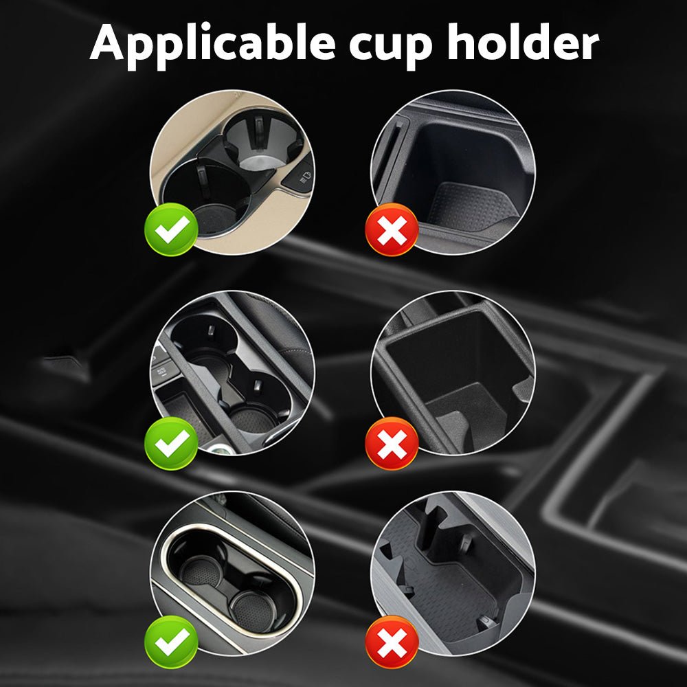 2 - in - 1 Universal Car Cup Holder Phone & GPS Mount Suitable For Adjustable 360° Angle - Frazy's Auto Parts