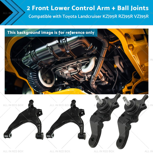 2 Lower Control ArmBall Joint Suitable for 96 - 03 Toyota Landcruiser KZJ95R - Frazy's Auto Parts