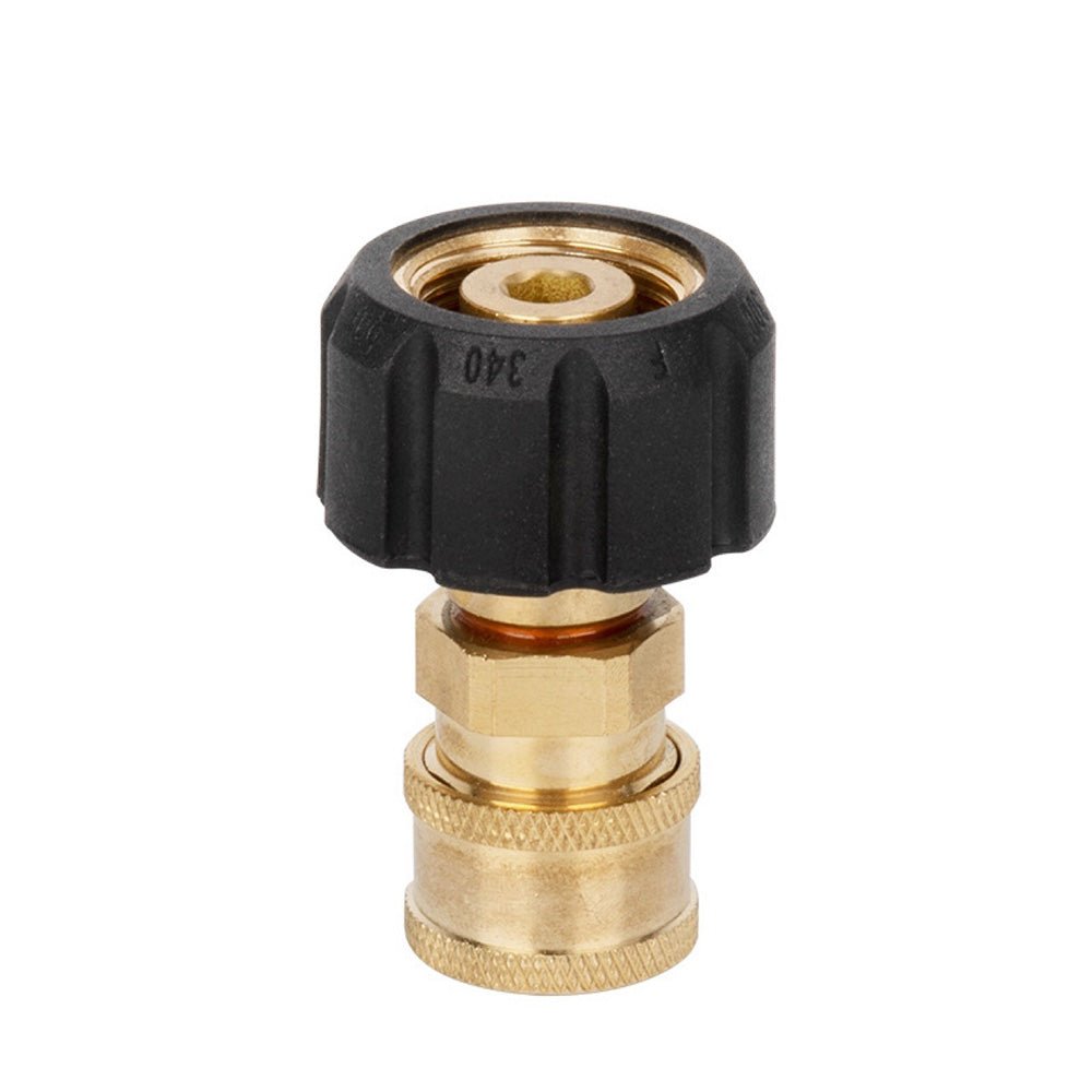 2 Pair Pressure Washer Adapter 1 4inch Quick Connect Coupler Kit M22 - 14 Adapter - Frazy's Auto Parts