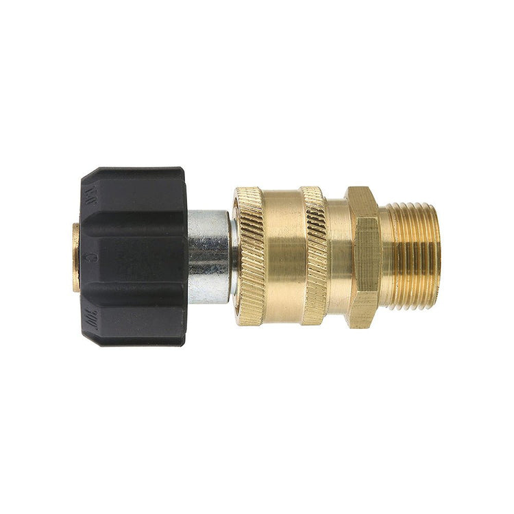 2 Pair Pressure Washer Adapter 1 4inch Quick Connect Coupler Kit M22 - 14 Adapter - Frazy's Auto Parts