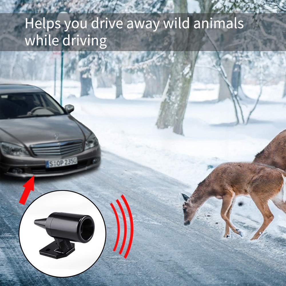 2 Pair Sonic Animal Repellers Suitable For Car Truck Bus RV Roo Kangaroo Shoo Whistle - Frazy's Auto Parts