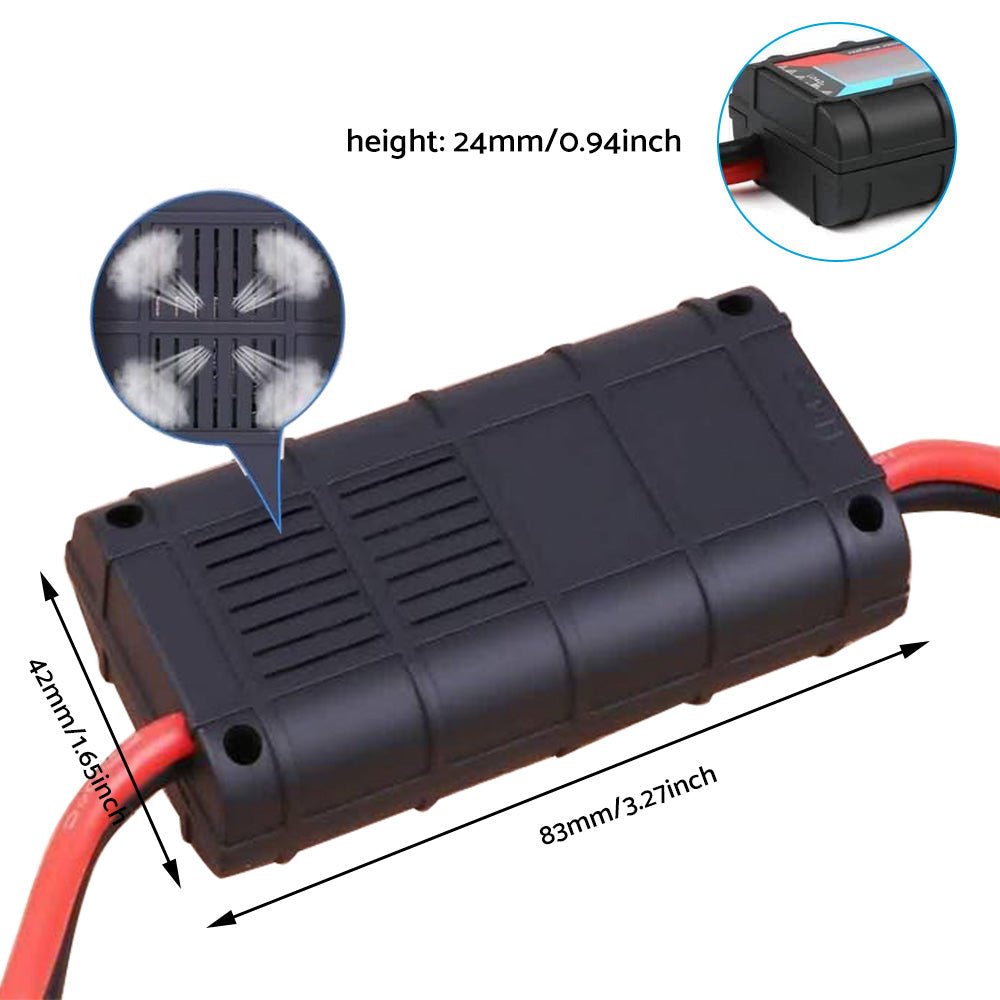 200A Digital Watt Meter Power Analyzer Suitable For Solar & Caravan Systems With Anderson Style Plug 12V - Frazy's Auto Parts