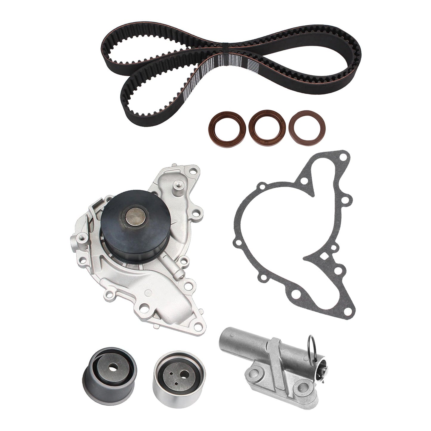 1x Timing Belt Kit w/ Water Pump Suitable For Mitsubishi 380 Magna Verada Pajero-1