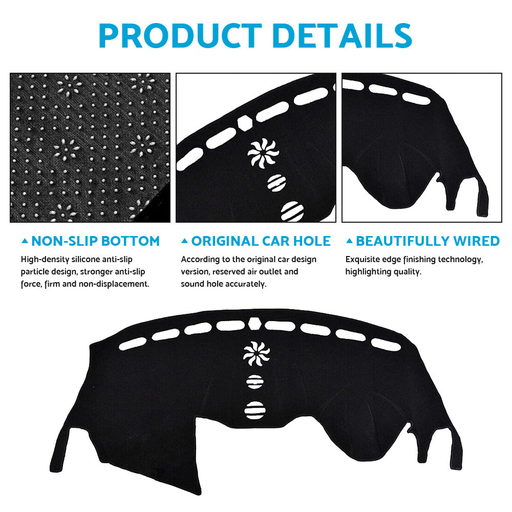 Non-Slip Dash Mat Suitable For Ford Escape ZG SUV 2016-2019 Dashboard Cover-3
