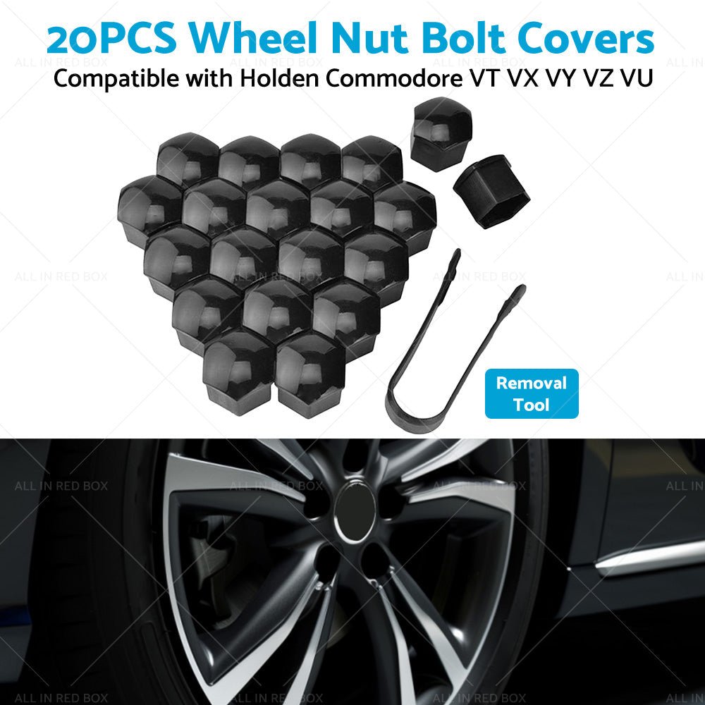 20PCS 19mm Wheel Nut Lug Bolt Covers Caps Suitable for Holden Commodore VB to VZ - Frazy's Auto Parts