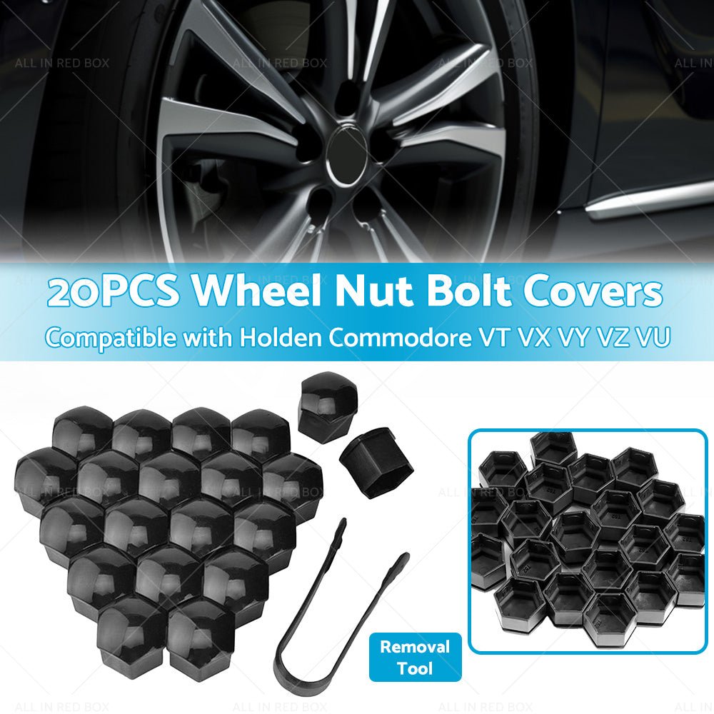 20PCS 19mm Wheel Nut Lug Bolt Covers Caps Suitable for Holden Commodore VB to VZ - Frazy's Auto Parts