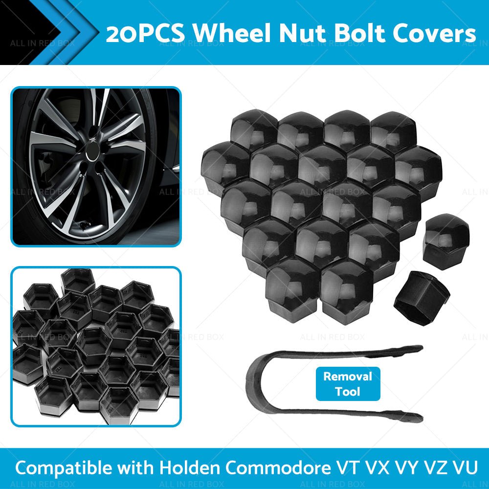 20PCS 19mm Wheel Nut Lug Bolt Covers Caps Suitable for Holden Commodore VB to VZ - Frazy's Auto Parts