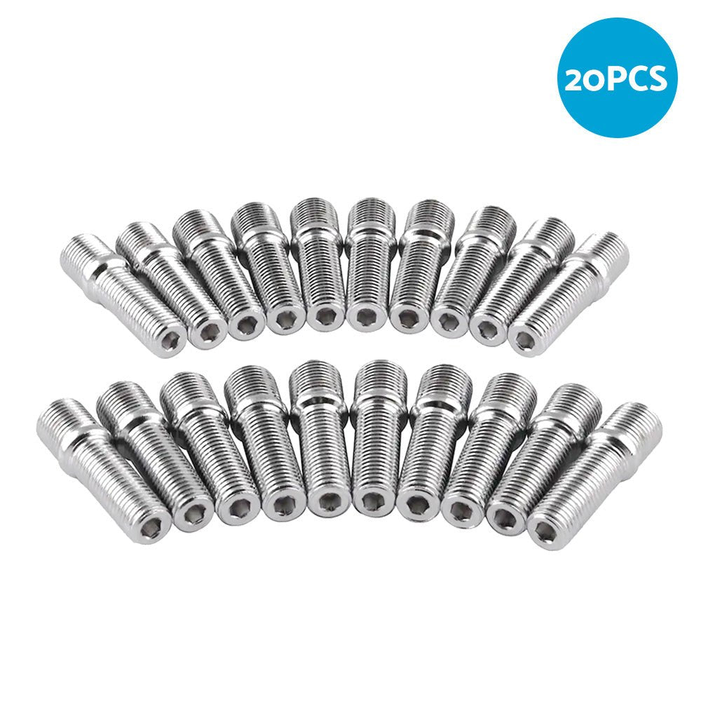 20x M12 x 1.5 Wheel Stud Conversion Bolts Suitable For German Cars 58mm - Frazy's Auto Parts