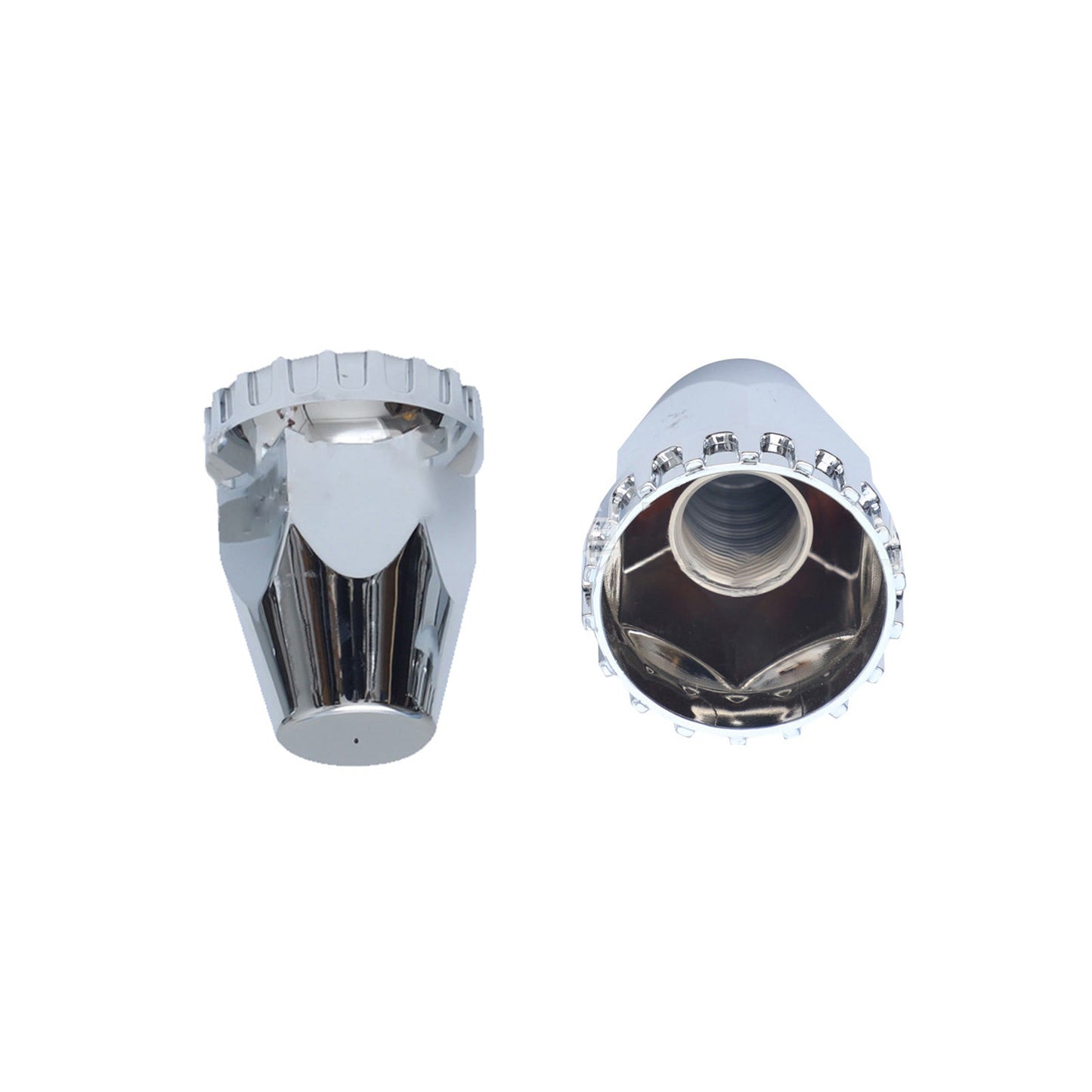 20x Nut Cover Screw Cap Chrome 33mm Suitable For Kenworth / Freightliner / Western Star Trucks - Frazy's Auto Parts