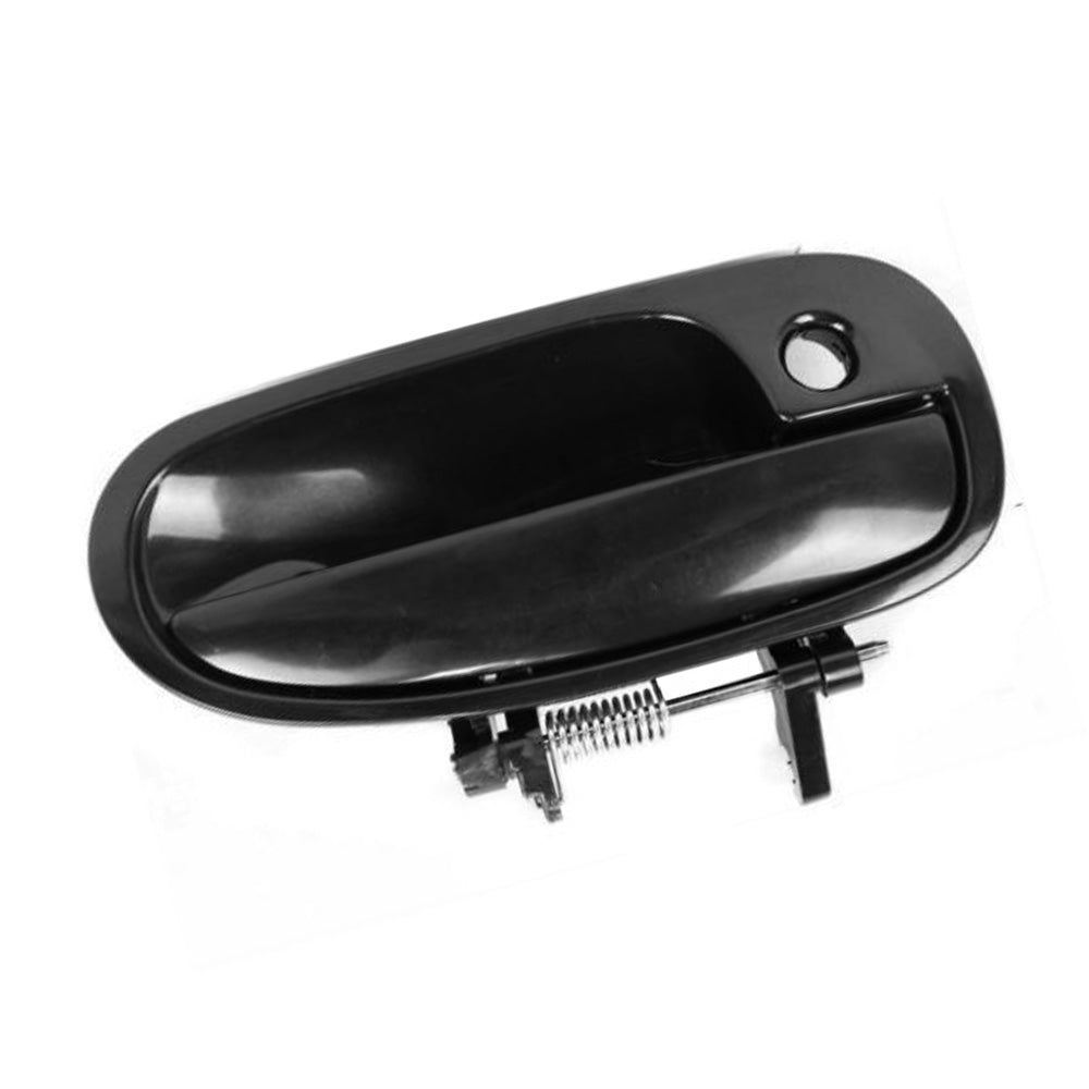 Smooth Black Front Right Outer Door Handle Suitable for Honda Civic EK 1995-2000-1