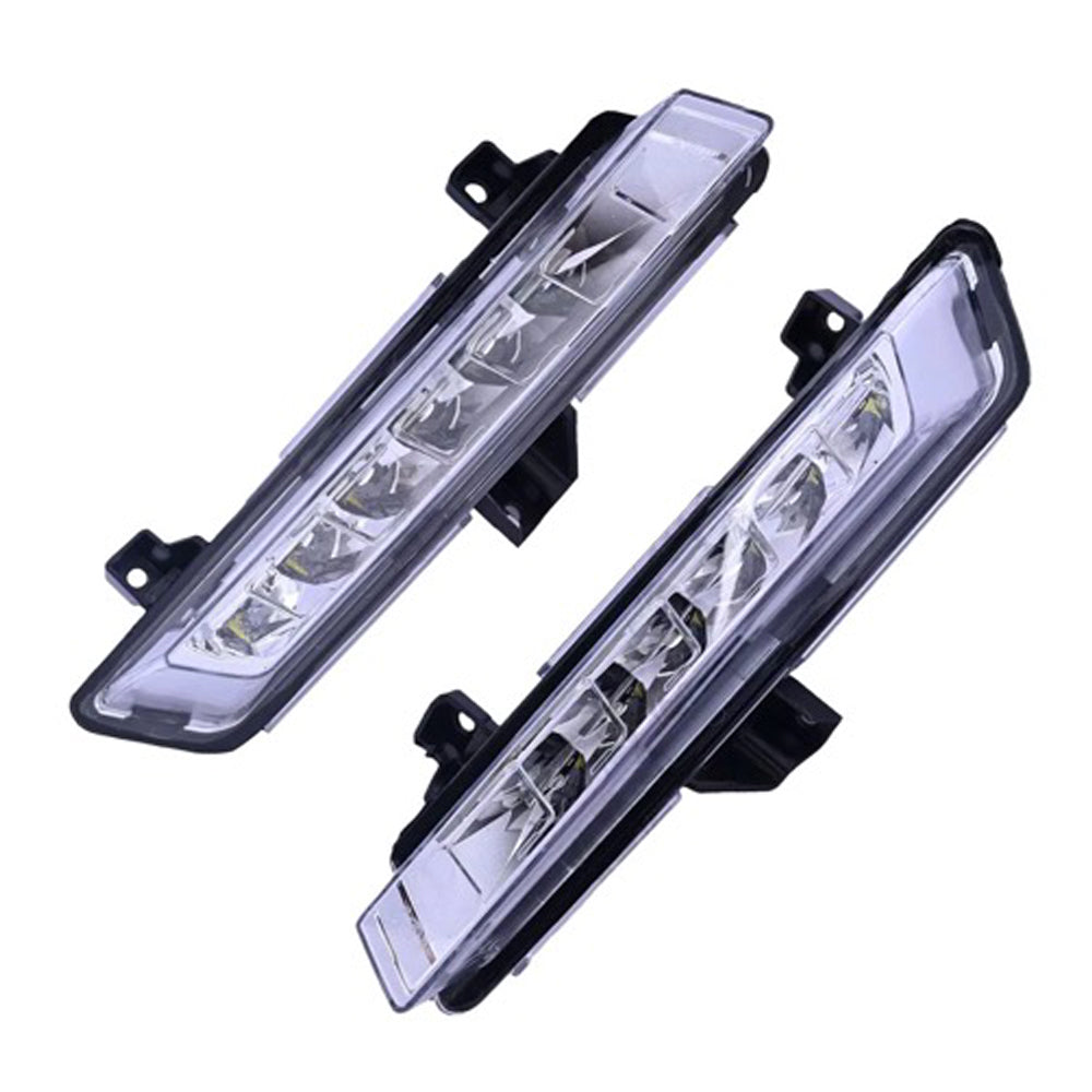 DRL LED Daytime Running Light Pair Suitable for Renault Clio IV/Captur 2016–2019-0