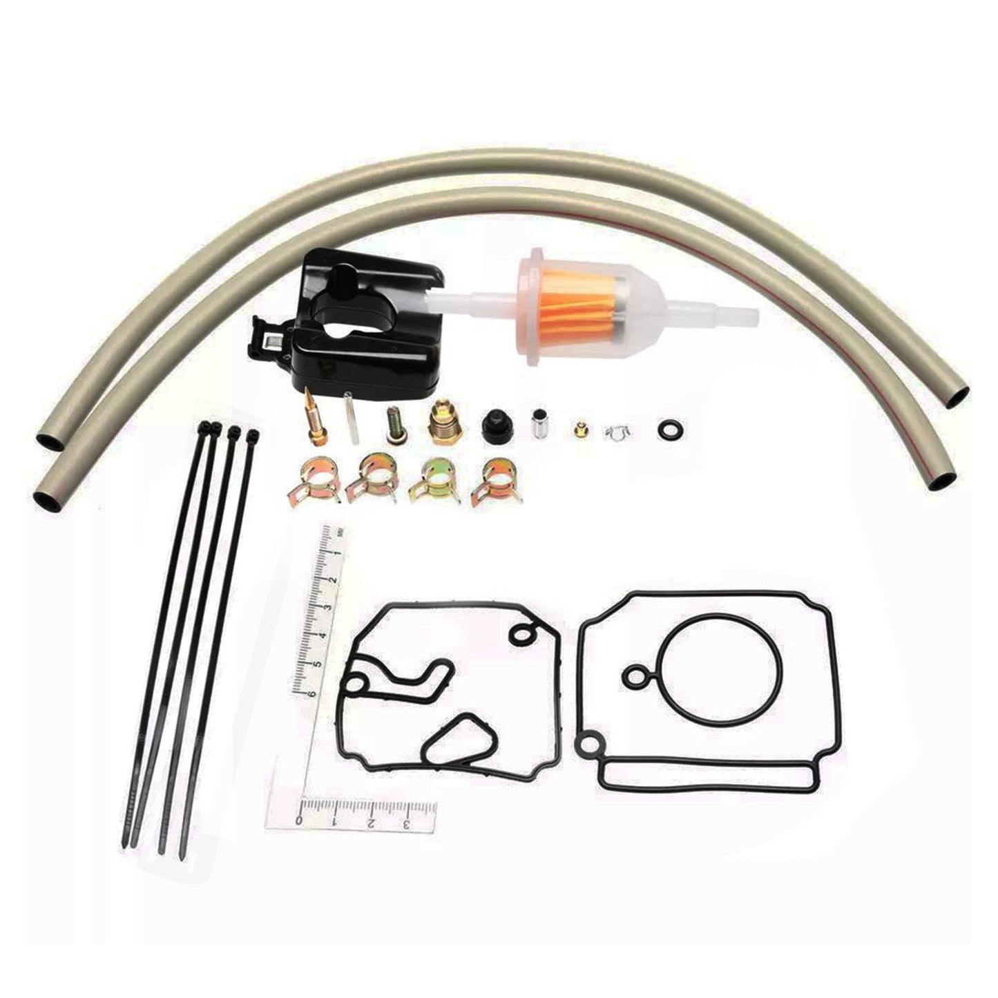 3x Carburetor Rebuild Kit Suitable For Yamaha 2-Stroke 40HP / 50HP Outboard Motor-4