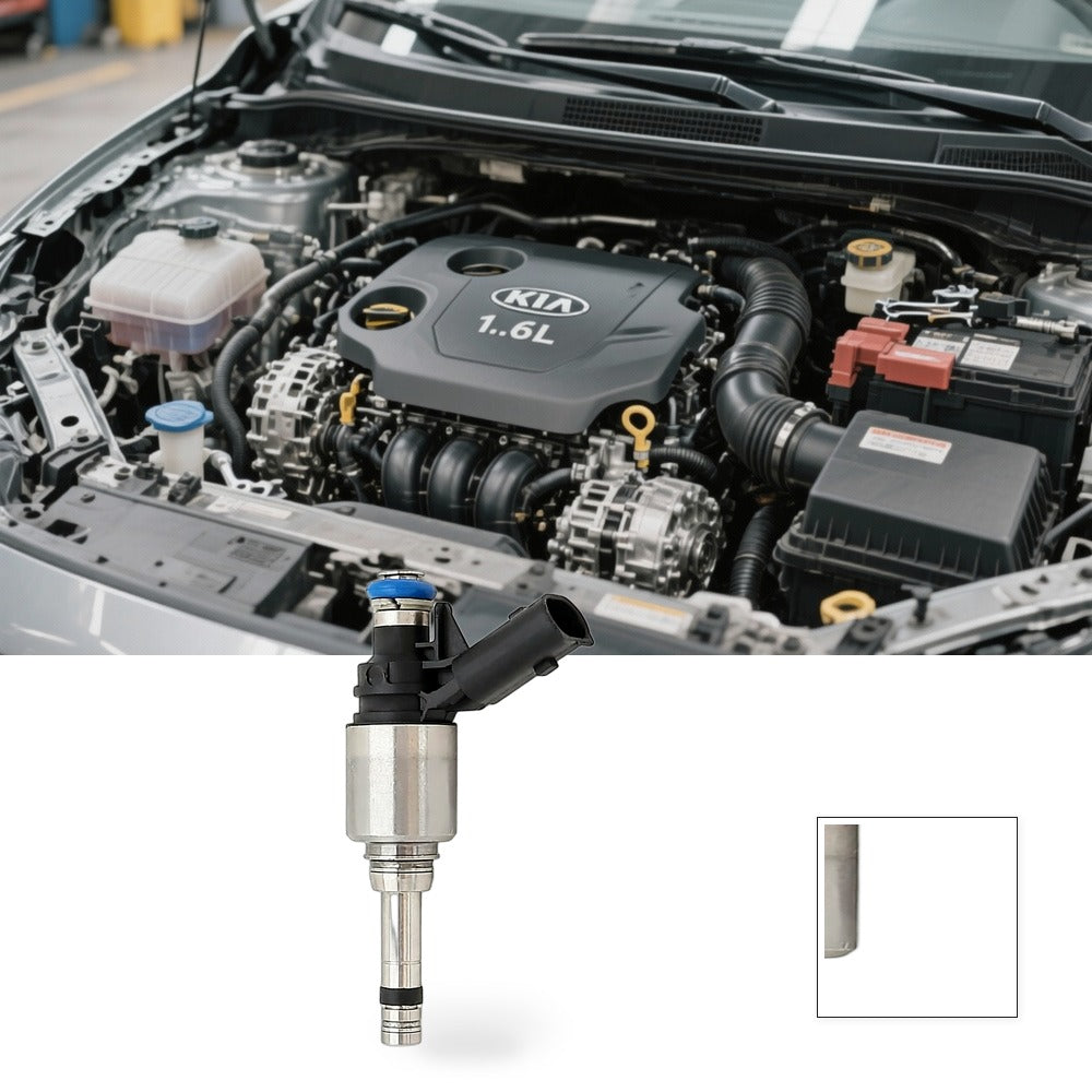 Fuel Injector Suitable for Hyundai Accent Elantra Veloster Kia Rio Soul 1.6L-1