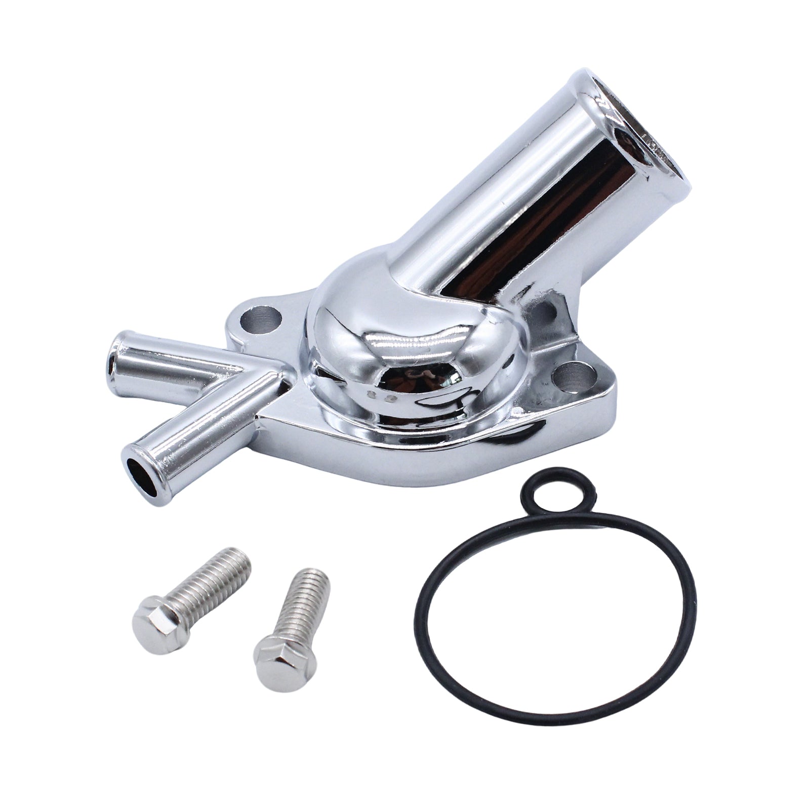 Water Outlet Suitable for Holden V8 253 308 HX HZ Twin Outlet Thermostat Housing-0