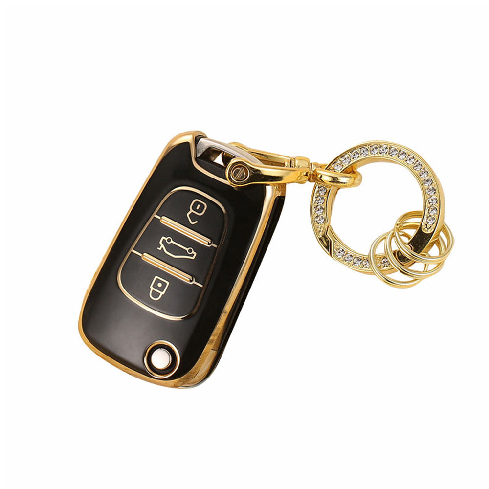 Remote Flip Key Cover Case Shell Protector Suitable For Hyundai i30 ix35-4