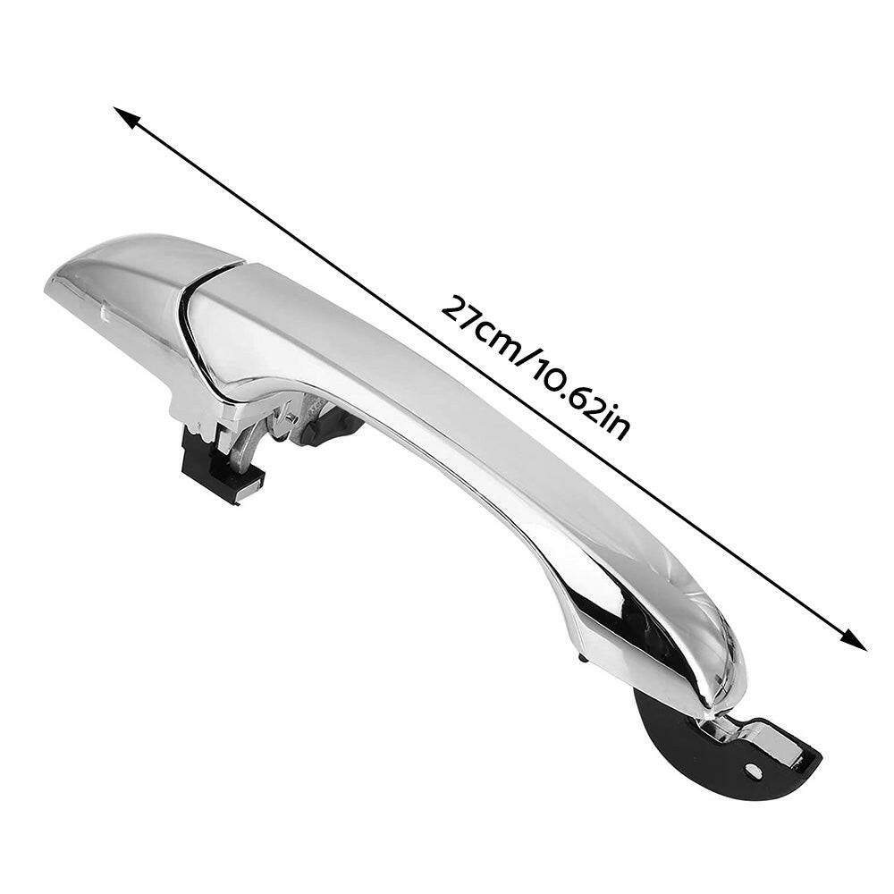 Exterior Door Handles Set 4x Suitable For Chrysler 300 300C 2005-2010 4589009AH 4589009AD-4