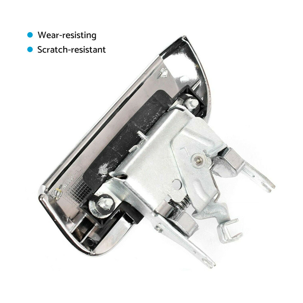 Rear Left Hand Outer Door Handle Chrome Suitable For Nissan Pathfinder R51 2005-2013-3