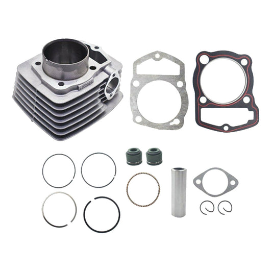 Cylinder Piston Gasket Kit 63.5mm Suitable For Honda ATC200 / XL200 250cc-0